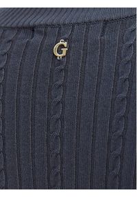 Guess Sweter W6RR07 Z2YK2 Niebieski Regular Fit. Kolor: niebieski. Materiał: wiskoza #2