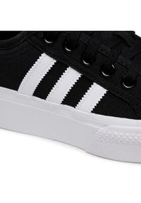 Adidas - adidas Buty Nizza Platform W FV5321 Czarny. Kolor: czarny. Materiał: materiał. Obcas: na platformie #6