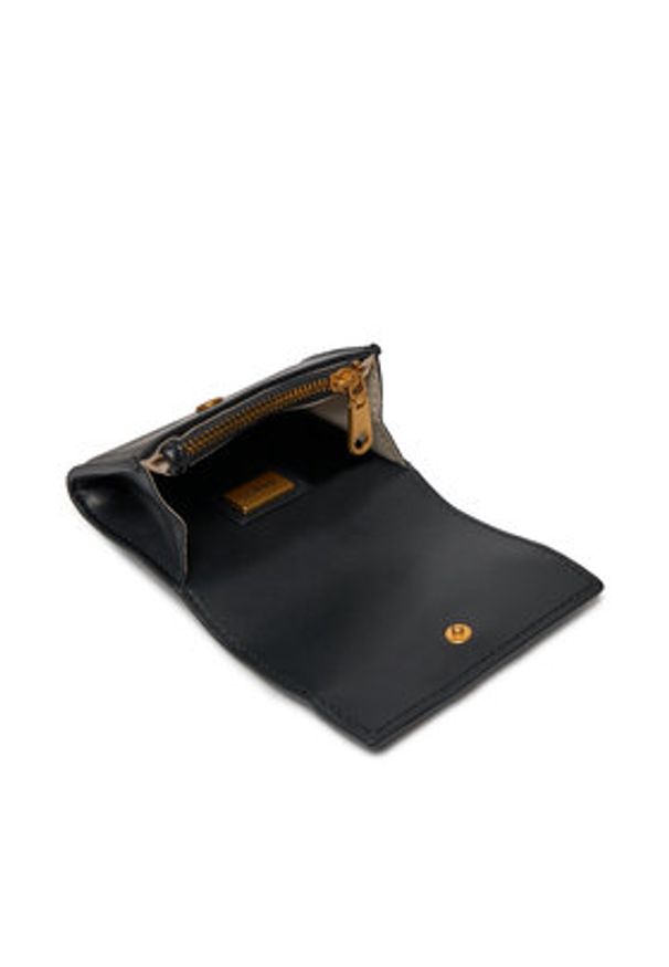 Guess Portfel Izzy RW1600 P4101 Czarny. Kolor: czarny. Materiał: skóra