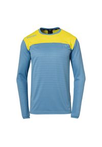 KEMPA - bluza z długim rękawem emotion Kempa. Kolor: niebieski, wielokolorowy, żółty. Długość rękawa: długi rękaw. Długość: długie. Sport: piłka ręczna #1
