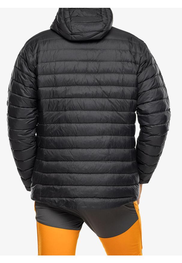 MOUNTAIN EQUIPMENT - Kurtka puchowa męska Mountain Equipment Earthrise Hooded Jacket. Kolor: czarny. Materiał: puch