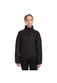 Damska kurtka puchowa Kilpi Actis. Kolor: czarny. Materiał: nylon. Sport: turystyka piesza #1