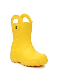 Buty Crocs Handle It Rain Boot Jr 12803-730 żółte. Kolor: żółty. Materiał: materiał #5