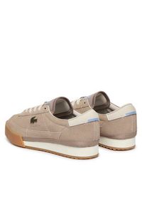 Lacoste Sneakersy Aura 51SFA0073 Beżowy. Kolor: beżowy. Materiał: skóra, zamsz #4