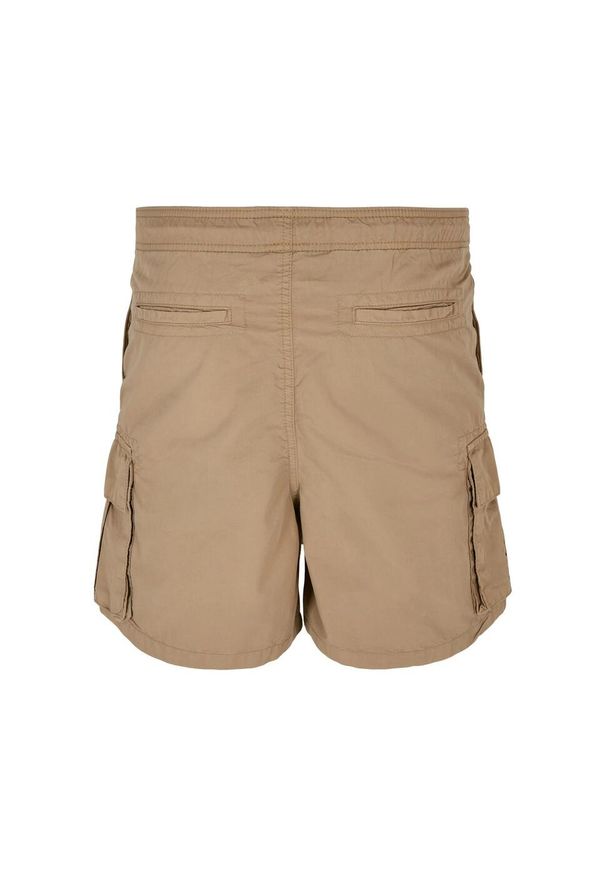 Urban Classics - Szorty Cargo Damskie. Kolor: beżowy. Sport: turystyka piesza