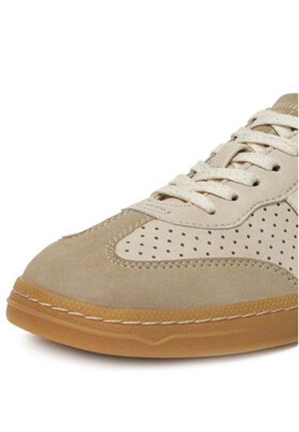 Mustang Sneakersy 1511-302 Beżowy. Kolor: beżowy. Materiał: materiał