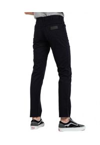 Wrangler - WRANGLER TEXAS SLIM MĘSKIE SPODNIE JEANSOWE JEANSY DARK NAVY W12SEAXAE