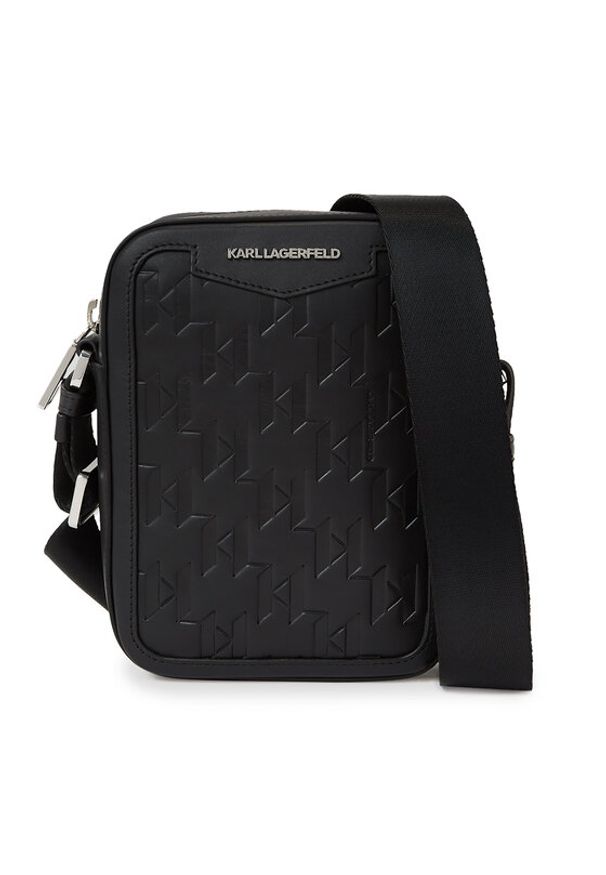 Karl Lagerfeld - KARL LAGERFELD Saszetka 240M3067 Czarny. Kolor: czarny. Materiał: skóra