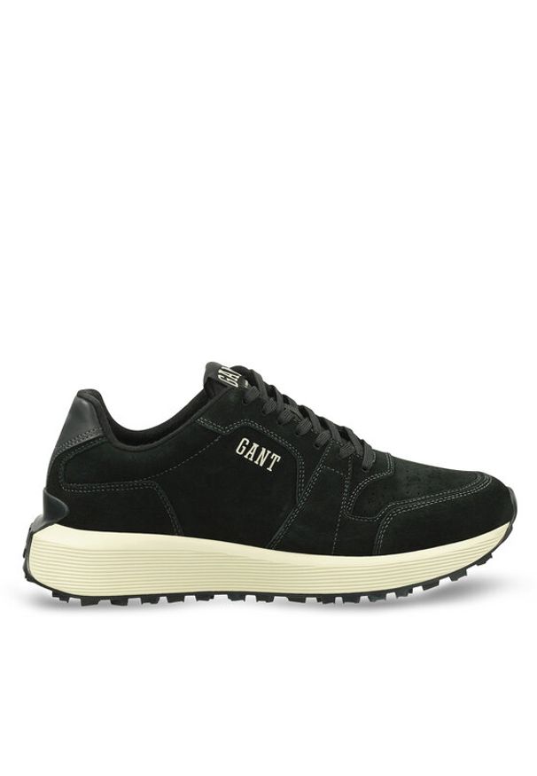 GANT - Gant Sneakersy 29633632 Czarny. Kolor: czarny. Materiał: skóra, zamsz