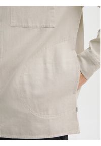 !SOLID - Solid Koszula 21107710 Beżowy Regular Fit. Kolor: beżowy. Materiał: bawełna #3