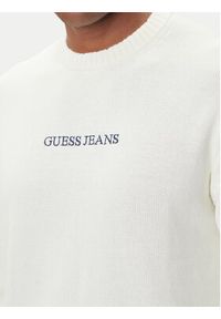 Guess Jeans Sweter M4BR31 Z3HM1 Écru Regular Fit. Materiał: bawełna #5