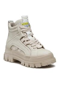 Buffalo Sneakersy Aspha Nc Mid BN1622064 Beżowy. Kolor: beżowy. Materiał: skóra #4