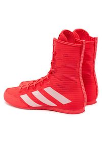 Adidas - adidas Buty bokserskie Box Hog 4 IH2732 Czerwony. Kolor: czerwony. Materiał: materiał #4