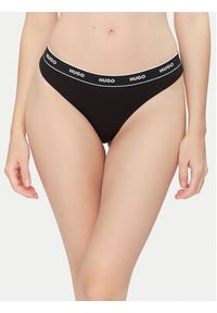 Hugo - HUGO Komplet stringów Triplet Thong Stripe 50545680 Kolorowy. Materiał: bawełna. Wzór: kolorowy #6