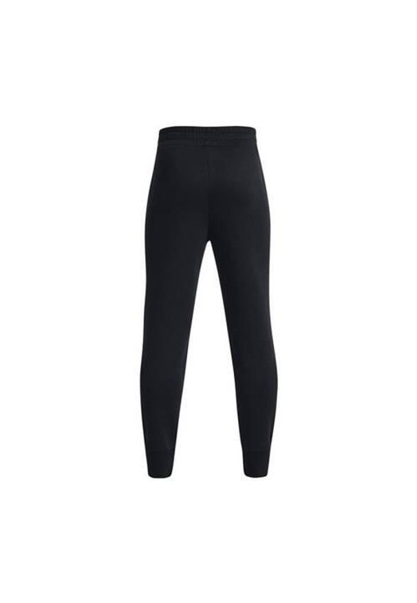 Spodnie sportowe dziewczęce Under Armour Rival Fleece. Kolor: czarny. Materiał: dresówka