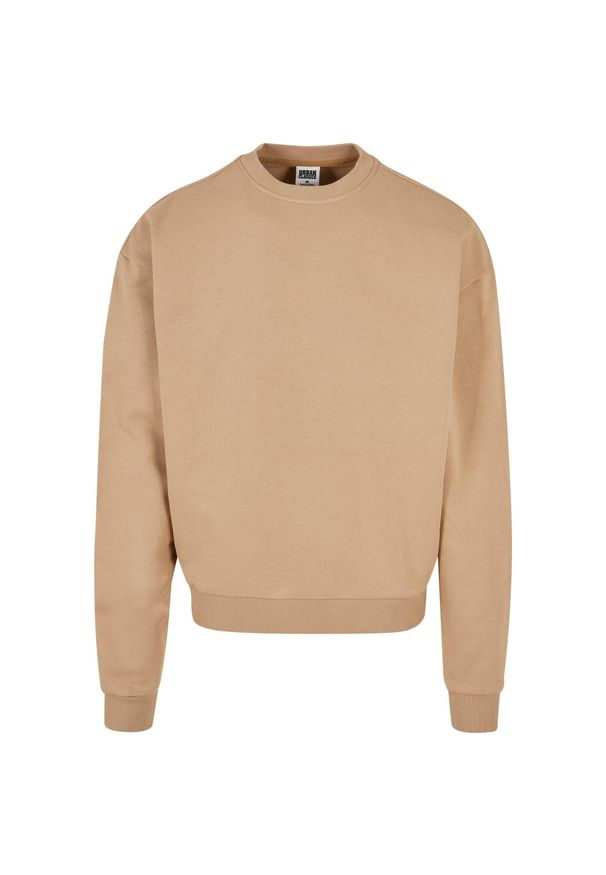 Bluza Urban Classics Ultra Heavy Crew. Kolor: beżowy