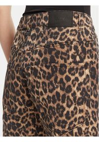 JJXX Bermudy Sarah 12283781 Brązowy Baggy Fit. Kolor: brązowy. Materiał: bawełna #3