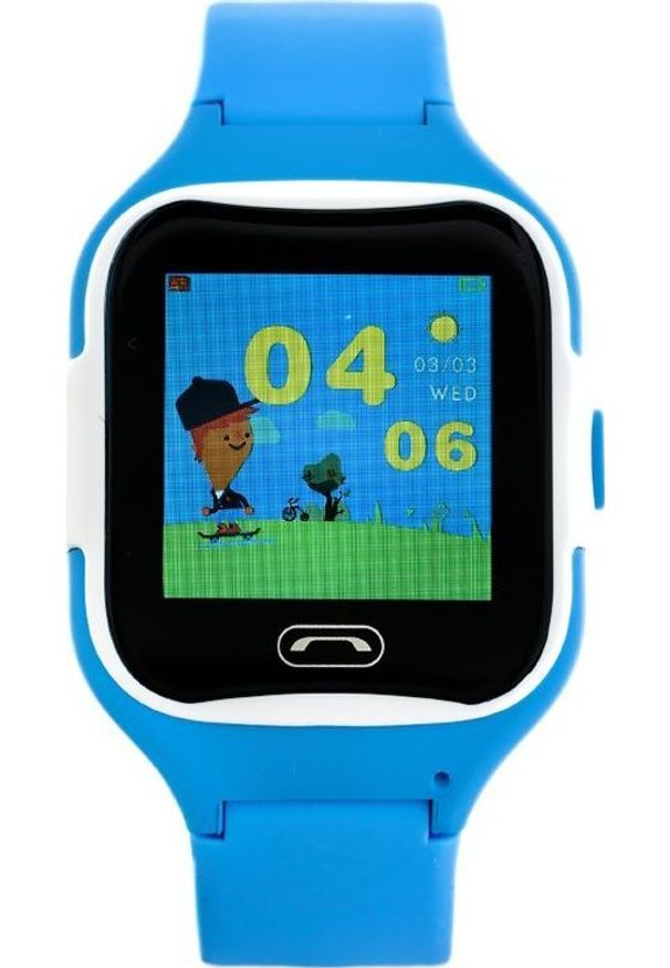 Smartwatch Pacific 08-1 Niebieski. Rodzaj zegarka: smartwatch. Kolor: niebieski