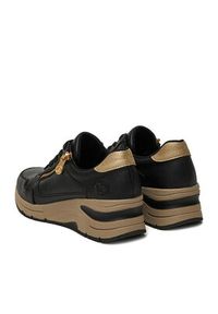 Rieker Sneakersy N9301-00 Czarny. Kolor: czarny. Materiał: skóra #3