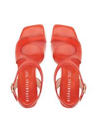 Hispanitas Sandały Danielle HV253913 Czerwony. Kolor: czerwony. Materiał: skóra #4