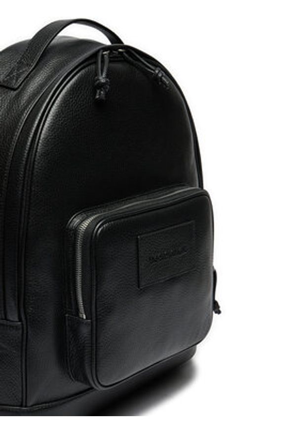 Emporio Armani Plecak Y4O334 Y068E 80001 Czarny. Kolor: czarny. Materiał: skóra