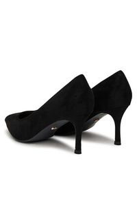 DeeZee Szpilki BK-0807 Czarny. Kolor: czarny. Materiał: skóra. Obcas: na szpilce
