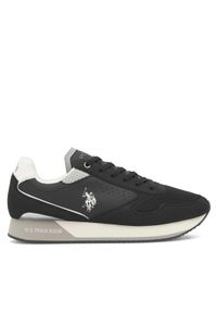 U.S. Polo Assn. Sneakersy NOBIL003G Czarny. Kolor: czarny. Materiał: syntetyk