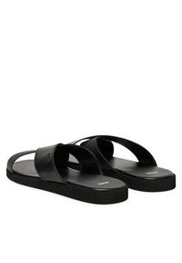BOSS Klapki Darrel 50563155 Czarny. Kolor: czarny. Materiał: skóra #4