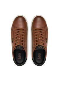 Lee Sneakersy Turon Men Low 50243027.JCU Brązowy. Kolor: brązowy. Materiał: skóra #6
