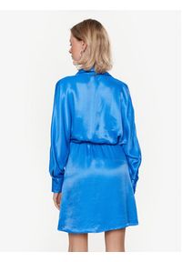 Liu Jo Sukienka codzienna WA3116 TS033 Niebieski Regular Fit. Okazja: na co dzień. Kolor: niebieski. Materiał: wiskoza. Typ sukienki: proste. Styl: casual