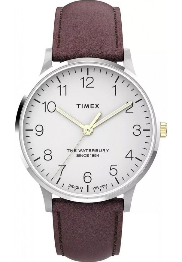 Zegarek męski Timex TW2V28800 fioletowy. Kolor: fioletowy