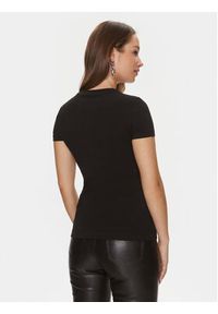 Guess T-Shirt W4RI39 J1314 Czarny Slim Fit. Kolor: czarny. Materiał: bawełna #5