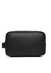 Calvin Klein Saszetka Bold Ck Dopp Kit LV04D1140G Czarny. Kolor: czarny. Materiał: skóra #3
