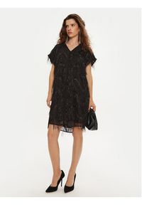 Bruuns Bazaar Sukienka koktajlowa Nellat BBW4197 Czarny Loose Fit. Kolor: czarny. Materiał: syntetyk. Styl: wizytowy #3