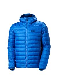 Kurtka z kapturem Helly Hansen Verglas Down 2.0. Typ kołnierza: kaptur. Kolor: niebieski. Materiał: puch. Sport: turystyka piesza
