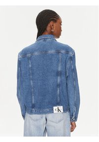 Calvin Klein Jeans Kurtka jeansowa J20J222788 Niebieski Regular Fit. Kolor: niebieski. Materiał: jeans, bawełna