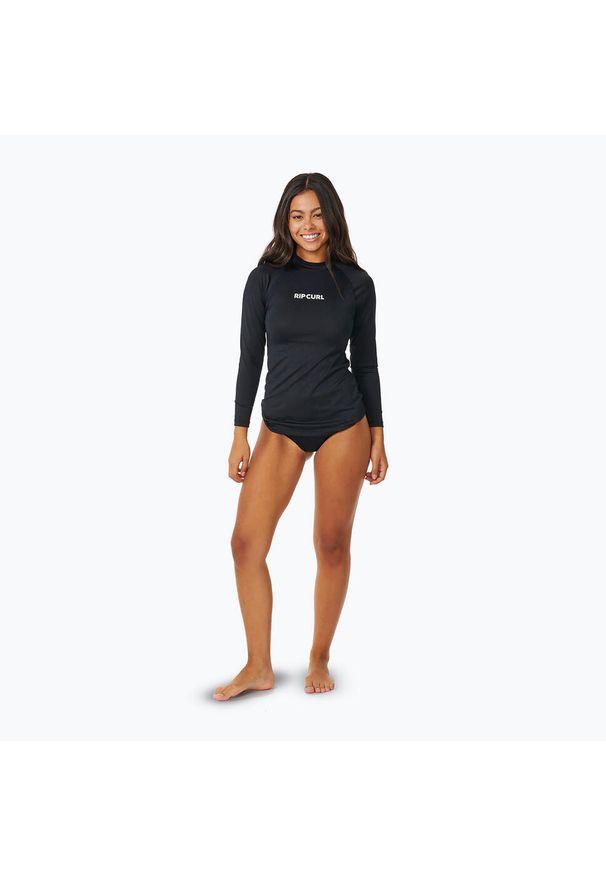 RIPCURL - Longsleeve do pływania damski Rip Curl Classic Surf UPF Rashguard. Kolor: czarny