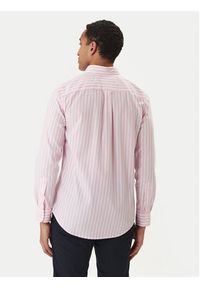 TOMMY HILFIGER - Tommy Hilfiger Koszula MW0MW42440 Różowy Regular Fit. Kolor: różowy. Materiał: bawełna #4