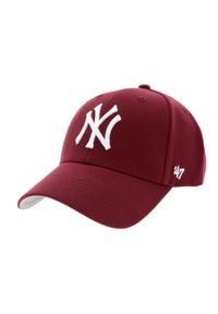 Czapka z daszkiem dla dorosłych 47 Brand New York Yankees MVP Cap. Kolor: czerwony, wielokolorowy, brązowy. Materiał: akryl, wełna