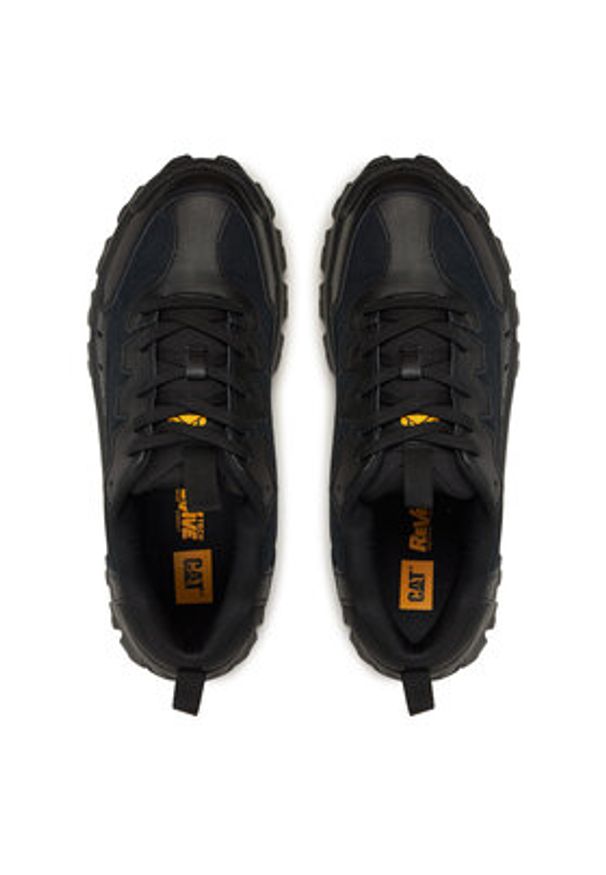 CAT Footwear Sneakersy Intruder Lite P726092 Czarny. Kolor: czarny. Materiał: skóra