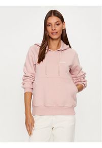 columbia - Columbia Bluza W Marble Canyon™ Hoodie Czerwony Regular Fit. Kolor: czerwony. Materiał: syntetyk, bawełna