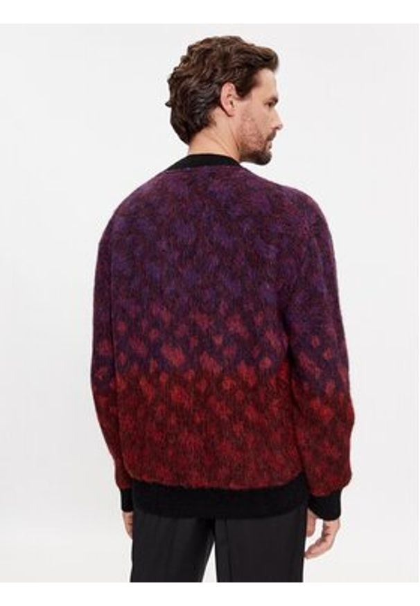 BOSS - Boss Sweter Miracolo 50500679 Kolorowy Regular Fit. Materiał: syntetyk. Wzór: kolorowy