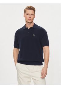 Lacoste Polo AH7642 Granatowy Regular Fit. Typ kołnierza: polo. Kolor: niebieski. Materiał: bawełna #1