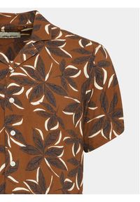 Blend Koszula 20716382 Brązowy Regular Fit. Kolor: brązowy. Materiał: wiskoza #7