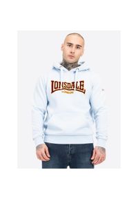 Bluza z kapturem Lonsdale Classic Ll002. Typ kołnierza: kaptur. Kolor: niebieski #1