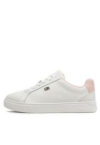 TOMMY HILFIGER - Tommy Hilfiger Sneakersy Flag Court Sneaker FW0FW08072 Écru #3