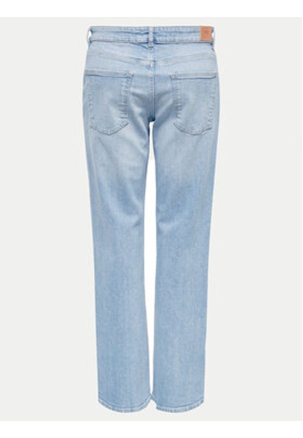 only - ONLY Jeansy Lopez 15339694 Niebieski Straight Fit. Kolor: niebieski