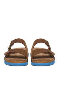 Rieker Klapki CEO-21190-28 Brązowy. Kolor: brązowy. Materiał: skóra, nubuk #2