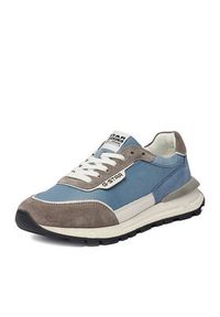 G-Star RAW - G-Star Raw Sneakersy EO-KIOTOII-01 MI08 Niebieski. Kolor: niebieski. Materiał: skóra, zamsz #4