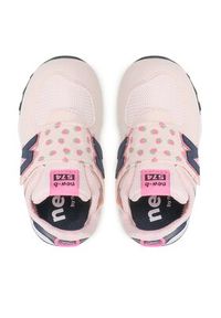 New Balance Sneakersy NW574SP Różowy. Kolor: różowy. Materiał: skóra. Model: New Balance 574 #5